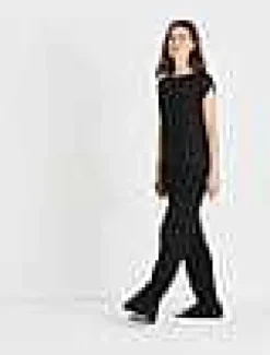 Burlap Jacquard Linen Viscose-Silk Fringed Blouse