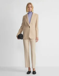 Camel Hair Clinton Ankle Pant