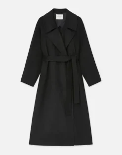 Camel Hair Oversized Trench Coat