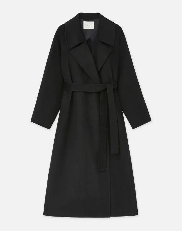 Camel Hair Oversized Trench Coat