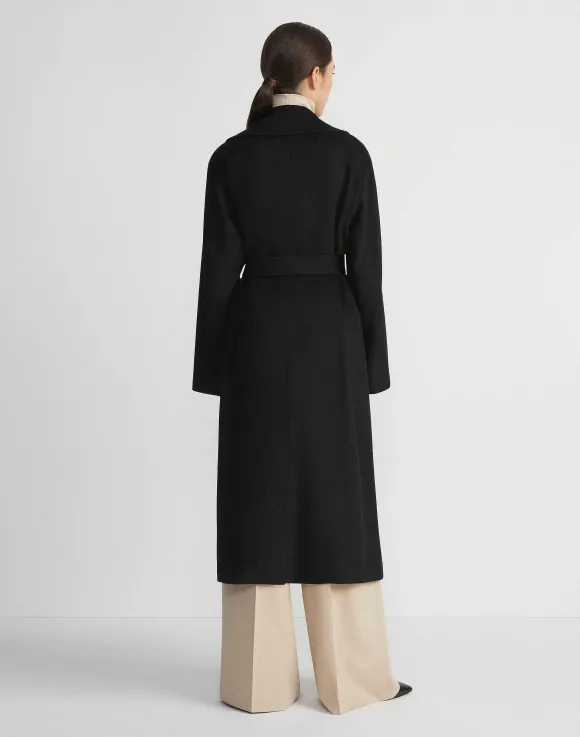 Camel Hair Oversized Trench Coat