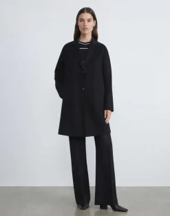 Cashmere Double Face Oversized Car Coat