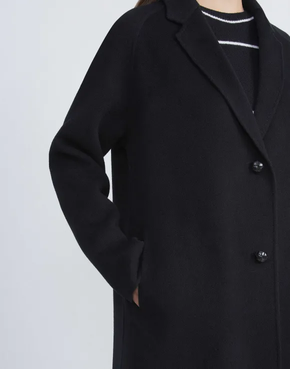 Cashmere Double Face Oversized Car Coat