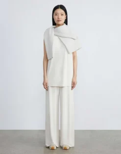 Cashmere Ribbed V-Neck Sweater