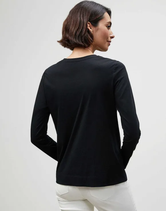 Cotton Jersey Modern Long Sleeve Tee