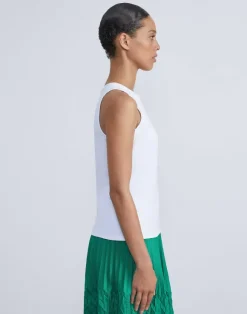 Cotton Rib Racerback Tank