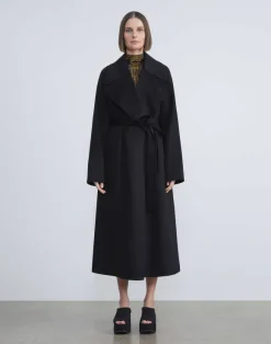 Double Face Cashmere Oversized Trench Coat