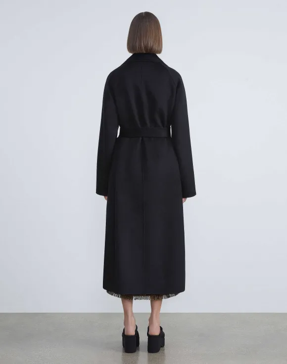 Double Face Cashmere Oversized Trench Coat