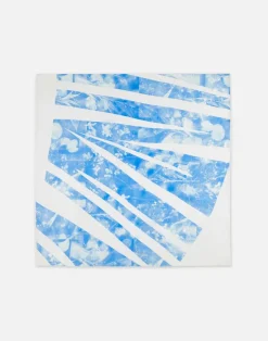 Eco Flora Print Silk Scarf