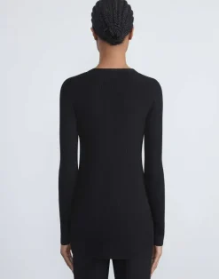 Finespun Voile Ribbed Long Cardigan