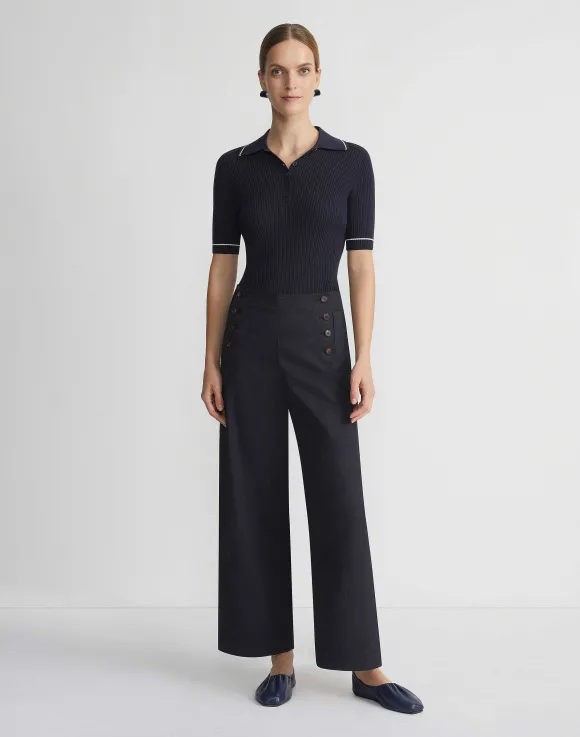 Finespun Voile Tipped Polo