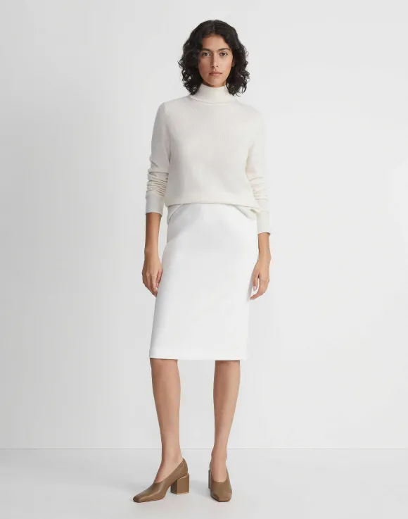 Finesse Crepe Pencil Skirt