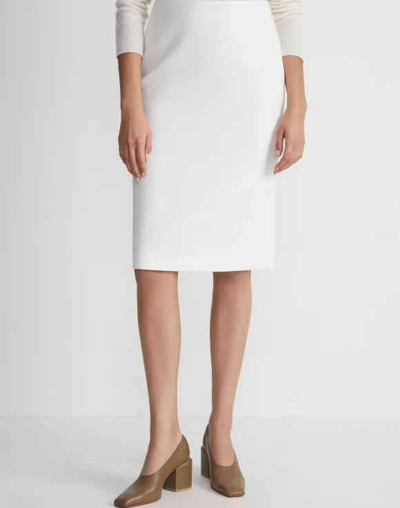 Finesse Crepe Pencil Skirt
