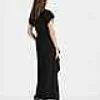 Finesse Crepe Tie Front Dress