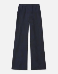 Flora Bloom Cloqu Jacquard Viscose Riverside Pant