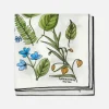 Gardens Of New York Print Silk Scarf