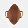 Grained Calfskin Leather Postmark L Tote