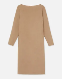 Hair Bateau Neck Dress