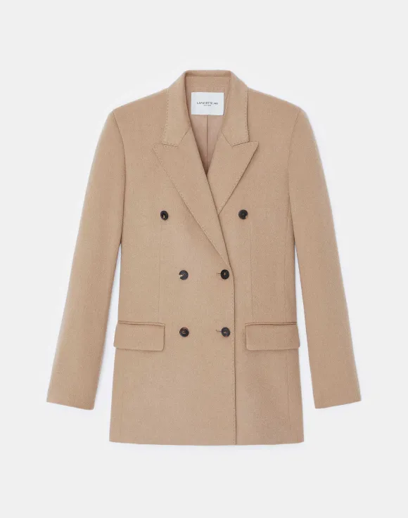 Hair Double-Breasted Trinity Blazer