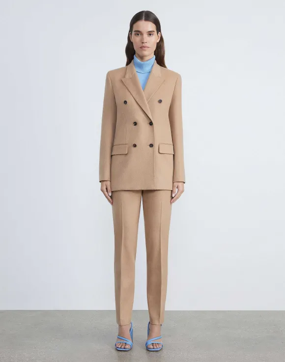 Hair Double-Breasted Trinity Blazer