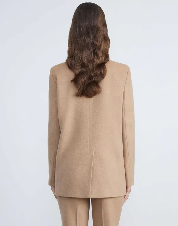 Hair Double-Breasted Trinity Blazer