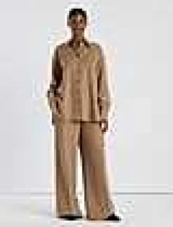 Hair Drop Shoulder Shirt Jacket