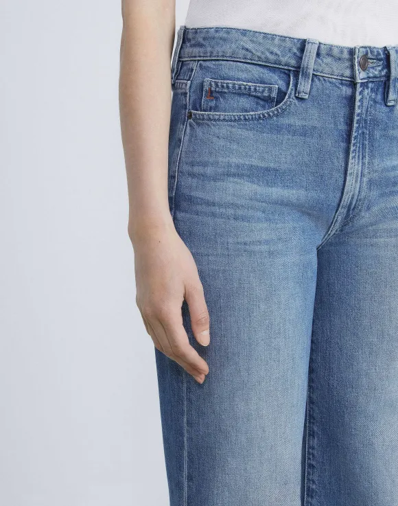 L148 Denim Wyckoff Wide-Leg Jean