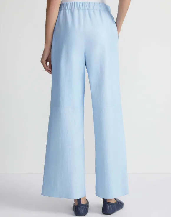 Lambskin Leather Riverside Pant