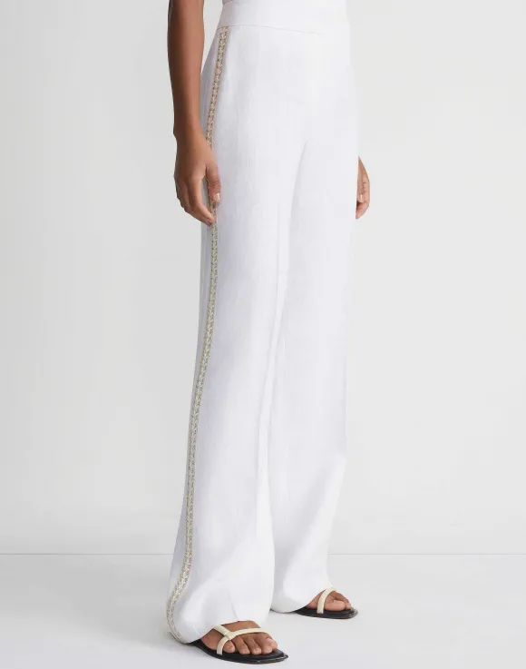 Linen Hand Crochet Sullivan Pant