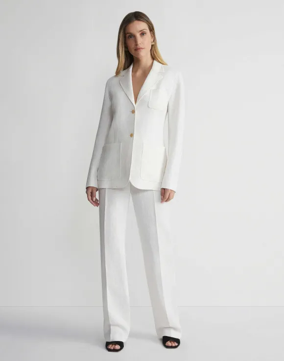 Linen Three Pocket Blazer