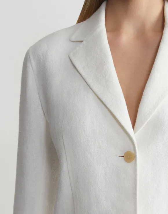 Linen Three Pocket Blazer