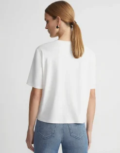 Linen-Cotton Jersey Pocket T-Shirt