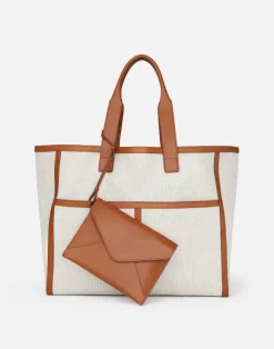 Linen-Hemp Garden L Tote