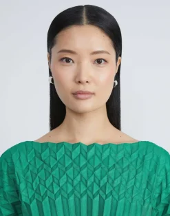 Lune Brass Hoop Earrings