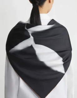 Martha Madigan X L148 Print Silk Twill Scarf