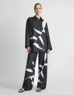 Martha Madigan X L148 Print Silk Twill Riverside Pant