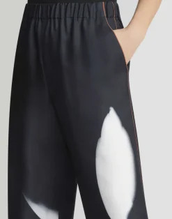 Martha Madigan X L148 Print Silk Twill Riverside Pant