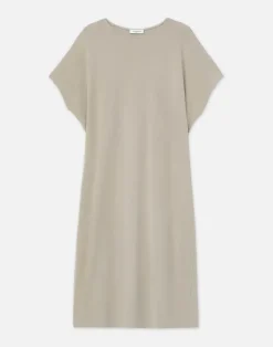 Matte Jersey Tapered T-Shirt Dress