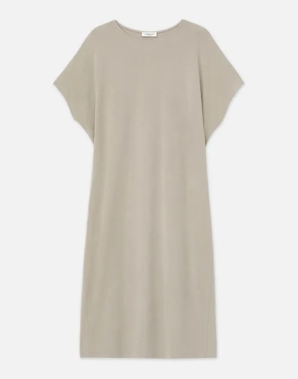Matte Jersey Tapered T-Shirt Dress