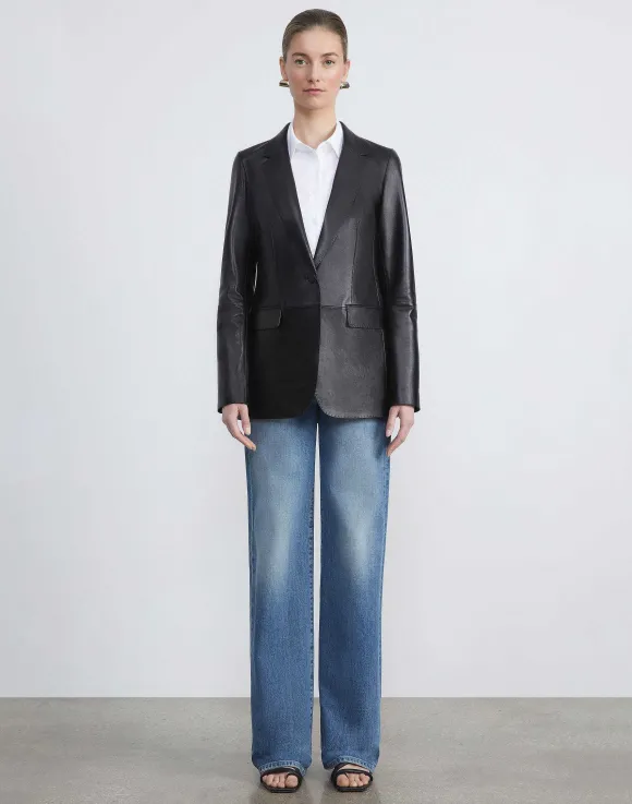 Nappa Leather Blazer