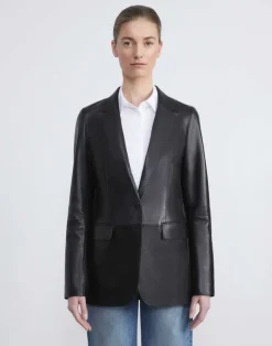 Nappa Leather Blazer