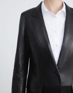 Nappa Leather Blazer