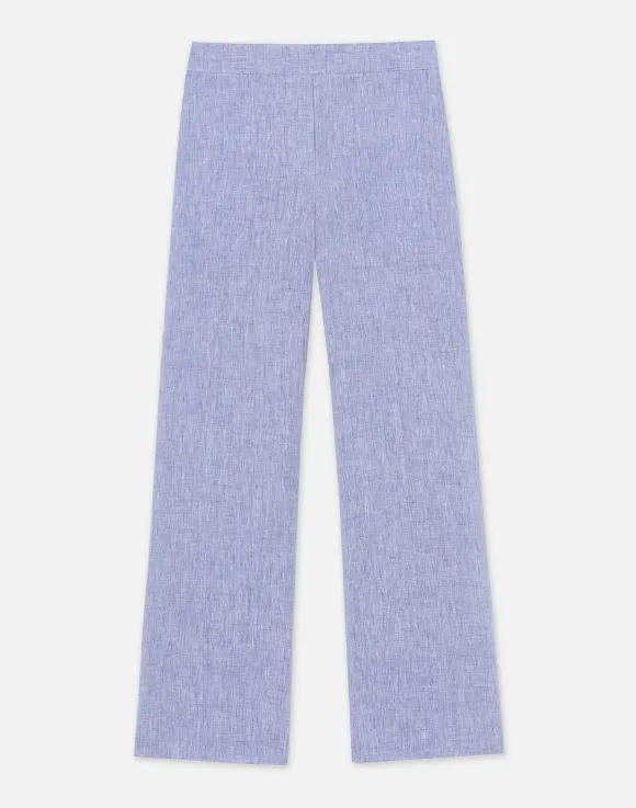 Organic Linen Columbus Cropped Pant