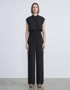 Organic Silk Crepe De Chine Perry Pant