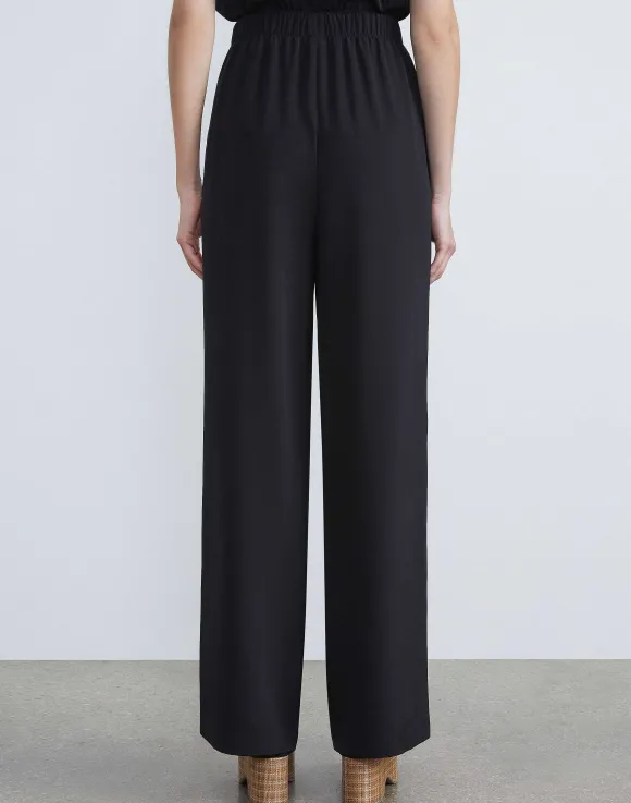 Organic Silk Crepe De Chine Perry Pant