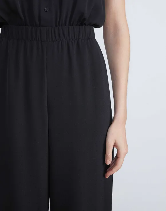 Organic Silk Crepe De Chine Perry Pant