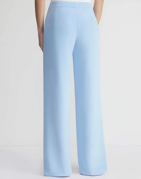 Organic Silk Stretch Crepe De Chine Sullivan Pant