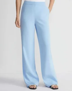 Organic Silk Stretch Crepe De Chine Sullivan Pant