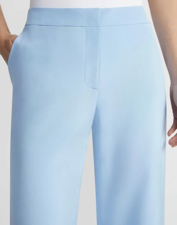 Organic Silk Stretch Crepe De Chine Sullivan Pant