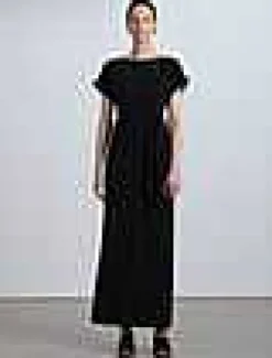 Organic Silk Stretch Crepe De Chine Skirt